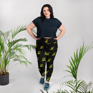 Authentic Black Plus Size Leggings